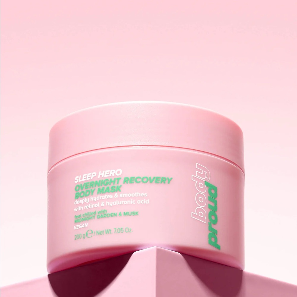 Body Proud Skincare Sleep Hero Overnight Recovery Body Mask
